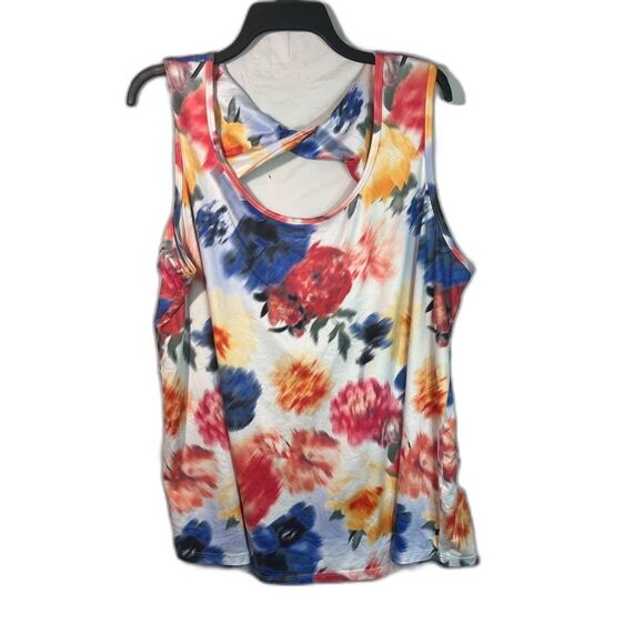 Marika twist back work out tank - Picture 2 of 6